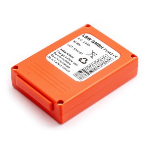 Oriģinālā LBW Akumulators HBC Radiomatic Fub05AA Fub5AA 6V 2000mAh NiMH - BA205000, BA205030, BA225000, BA225030, BA225031