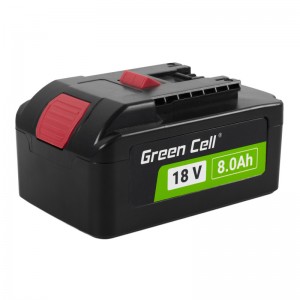 Green Cell Bosch  akumulators 1600Z00038, 2607336091, 2607336092, 2607336170, 2607336235 18V 8.0Ah Li-Ion elektriskajiem instrumentiem GSR 18V-LI, GSB 18V-LI, GDS 18 V-LI.