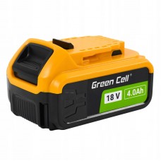 Green Cell  akumulators priekš DeWalt DCB102 DCB180 DCB182 DCB185 DCB200 DCB606 18V 4000mAh Li-Ion akumulators DeWalt elektroinstrumentiem