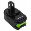 Green Cell RYOBI BPL-1815, BPL-1820G, BPL18151,BPL1820, P102, P103,P104, P107 18V 5.0Ah Li-Ion  akumulators elektriskajiem instrumentiem BID-1801M, BID-180L, BID1821, BIW180