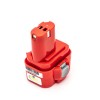 Makita 193099-3, 193156-7, 9120, 9133, 9134, 9135, PA09 9.6V 2.0Ah NiMH  akumulators Makita 6000 sērijas elektriskajiem instrumentiem:6207D, 6207DWDE, 6222D, 6226D, 6226DWBE, 6260D