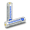 EverActive 18650 3,7 V 2600 mAh Li-Ion mikro USB akumulators ar aizsardzības kārbu lukturīšiem