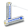 EverActive 18650 3,7 V 2600 mAh Li-Ion mikro USB akumulators ar aizsardzības kārbu lukturīšiem