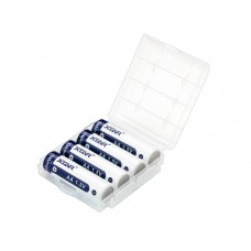 Xtar R6 / AA / LR06 1,5 V Li-ion 2000 mAh akumulators ar aizsardzības sistēmu, iepakojumā 4 gab.