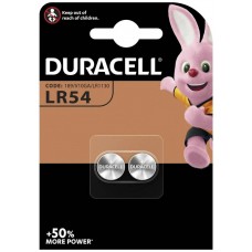 Sārma akumulators Duracell LR54, AG10, L1131, LR1130, 189, V10GA, RW89, D189 1,5V 2B