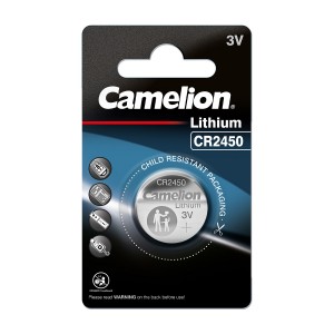 Camelion litija baterija CR2450 3V DL2450, ECR2450, 2450