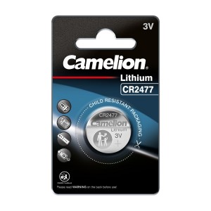 Camelion CR2477 3V litija baterija 1000mAh BR2477N, DL2477N, KCR2477, LM2477, KCR2477, LM2477