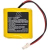 Akumulators Visonic 103-302891 103-302915 6V 1350mAh Li-MnO2 Visinic Nākamā CAM PGS Nākamā CAM K9 PG2
