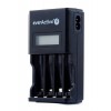 Ni-MH R6/AA, R03/AA everActive NC-450 Black Edition uzlādējams akumulatoru lādētājs