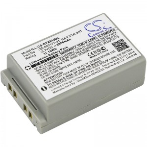 Rezerves akumulators Casio DT-X200 3000 mAh Li-ion 3,7 V
