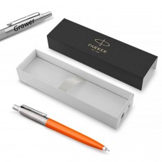 Parker Jotter Originals Oranža lodīšu pildspalva ar gravējumu