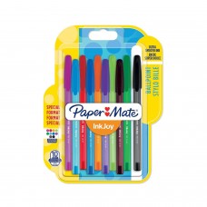 Paper Mate InkJoy 100ST 1,0 mm Fun lodīšu pildspalva 10 gab - 1956751 Paper Mate InkJoy 100ST 1,0 mm Fun lodīšu pildspalva 10 gab - 1956751