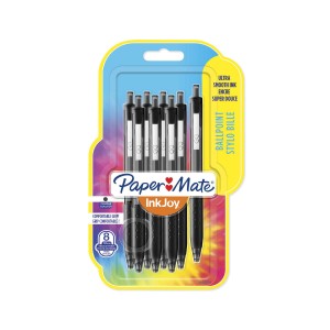 Paper Mate InkJoy 300RT lodīšu pildspalva Black 8 gab. - 1956579