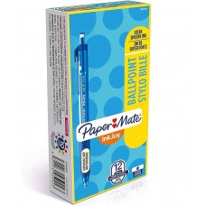 Paper Mate InkJoy 300RT Zilas lodīšu pildspalvas 12 gab - S0959920 Paper Mate InkJoy 300RT Zilas lodīšu pildspalvas 12 gab - S0959920