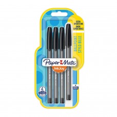 Paper Mate InkJoy lodīšu pildspalva melna 4 gab. - 1956714 Paper Mate InkJoy lodīšu pildspalva melna 4 gab. - 1956714