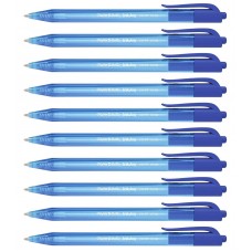 Paper Mate InkJoy RT pildspalva ar vāciņu Zils - S0957040 / 10 gab. Paper Mate InkJoy RT pildspalva ar vāciņu Zils - S0957040 / 10 gab.