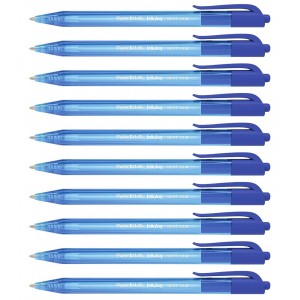Paper Mate InkJoy RT pildspalva ar vāciņu Zils - S0957040 / 10 gab.