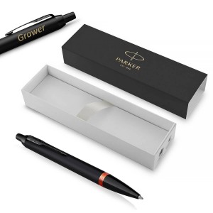 Parker IM Professionals Flame Orange lodīšu pildspalva ar gravējumu