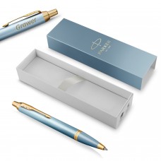 Parker IM Rituals Turquise Green (zila) lodīšu pildspalva un gravējumu