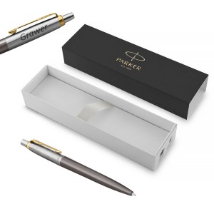 Parker Jotter Grey Core GT lodīšu pildspalva ar gravējumu