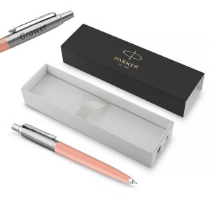 Parker Jotter Originals PINK BLUSH lodīšu pildspalva un gravējumu