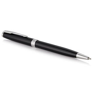 Lodīšu pildspalva Parker Sonnet Black Lacquer CT - 1931502