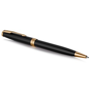 Lodīšu pildspalva Parker Sonnet Black Lacquer GT - 1931497