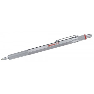 Rotring 600 M Silver lodīšu pildspalva  - 2032578