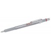 Rotring 600 M Silver lodīšu pildspalva ar gravējumu