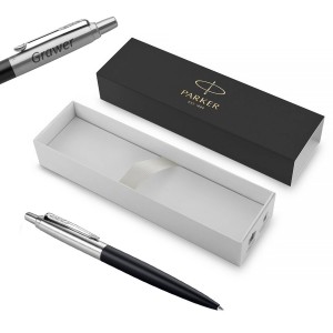 Parker Jotter Originals Black (Blue) gēla lodīšu pildspalva ar gravējumu