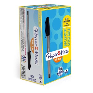 Paper Mate InkJoy lodīšu pildspalva melna 50 gab. M - S0957120