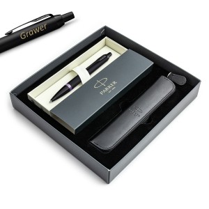 Parker IM Professionals Amethyst Purple pildspalva ar gravējumu / futrālis / dāvanu komplekts Parker IM Professionals Amethyst Purple pildspalva ar gravējumu / futrālis / dāvanu komplekts