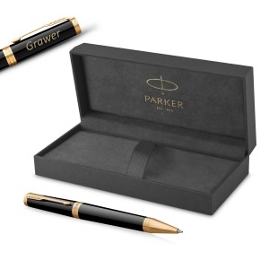 Parker Ingenuity Black GT lodīšu pildspalva – 2182008 ar gravējumu