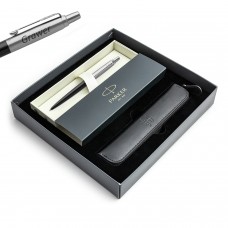 Parker Jotter Bond Street Black CT pildspalva ar gravējumu / futrālis / dāvanu komplekts Parker Jotter Bond Street Black CT pildspalva ar gravējumu / futrālis / dāvanu komplekts