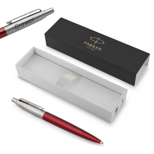 Parker Jotter Kensington Red CT lodīšu pildspalva ar gravējumu