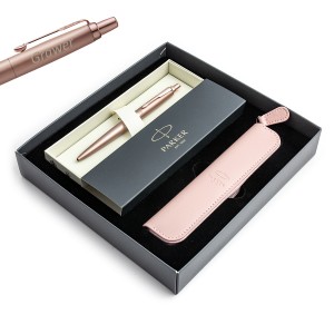 Parker Jotter Monochrome XL Pink PGT lodīšu pildspalva ar gravējumu / futrālis / dāvanu komplekts