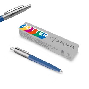 Parker Jotter Originals Blue Denim lodīšu pildspalva ar gravējumu