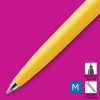 Parker Jotter Originals Yellow Lodīšu pildspalva ar gravējumu