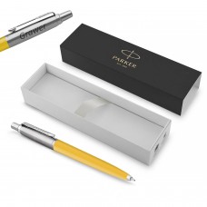 Parker Jotter Originals dzeltena lodīšu pildspalva un gravējumu