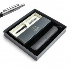 Parker Jotter XL Richmond matēti melna pildspalva ar gravējumu / futrālis / dāvanu komplekts