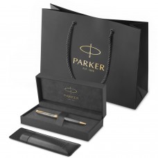 Parker Sonnet Premium Chiselled Silver GT pildspalva ar etuāru - 1931492 / Dāvanu komplekts