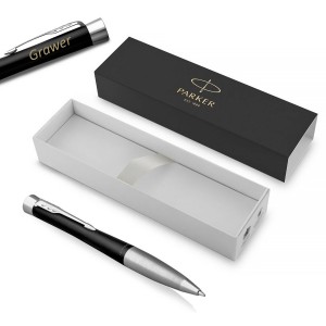 Parker Urban Muted melnā lodīšu pildspalva CT ar gravējumu – 2143639