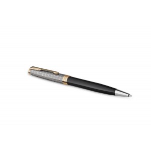 Lodīšu pildspalva Parker Sonnet Premium Metal & Black GT – 2119787