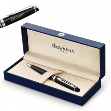 Waterman Expert Black Matte CT lodīšu pildspalva – S0951900 ar gravējumu