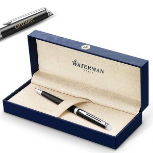 Waterman Hémisphère Laka Black CT Lodīšu pildspalva ar gravējumu