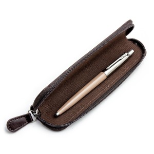 Parker Jotter Beige dāvanu komplekts brūnā futrālī