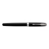Parker Sonnet Black Lacquer CT Rullīšu pildspalva ar vāciņu un gravējumu