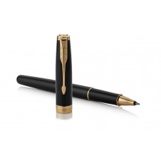 Pildspalva ar vāciņu Parker Sonnet Black Lacquer GT - 1931496
