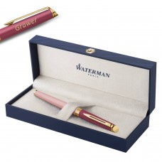 Waterman Hémisphère Color-Block Pink GT Rullīšu pildspalva ar vāciņu un gravējumu