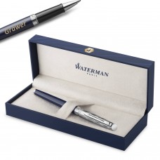 Waterman Hémisphère L'Essence Du Blue CT Rullīšu pildspalva ar vāciņu un gravējumu